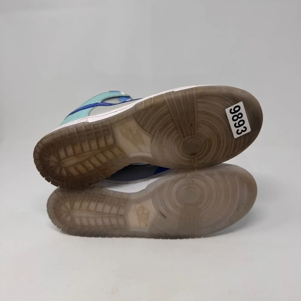 Nike Dunk High Next Nature Womens 6 Blue White Casual Sneakers Shoes Colorway - Picture 9 of 9